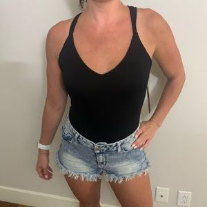 Lulus black bodysuit
